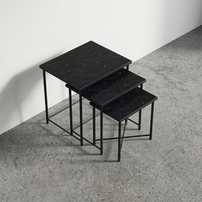 Noble Nesting Tables - Noir