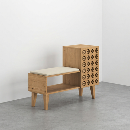 Shizen Shoe Rack with Seating