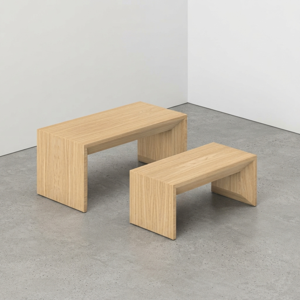 Block Nesting Coffee Tables