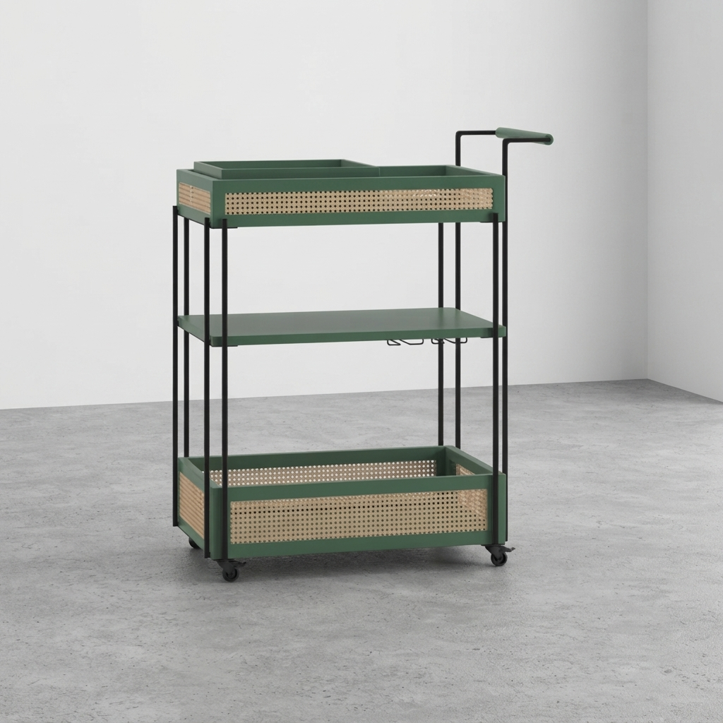 Euclid Bar Cart