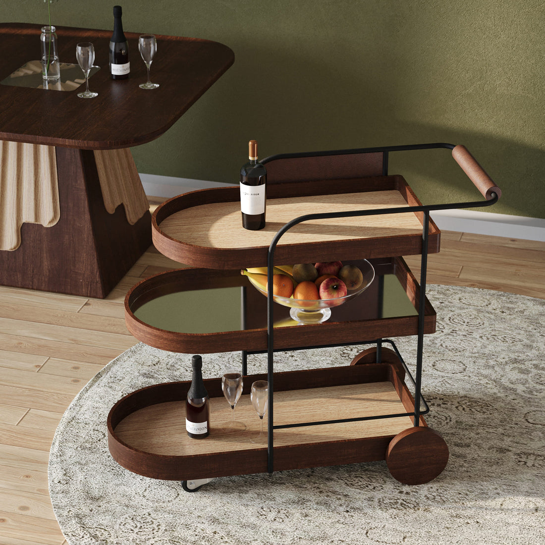 Oliver Bar cart