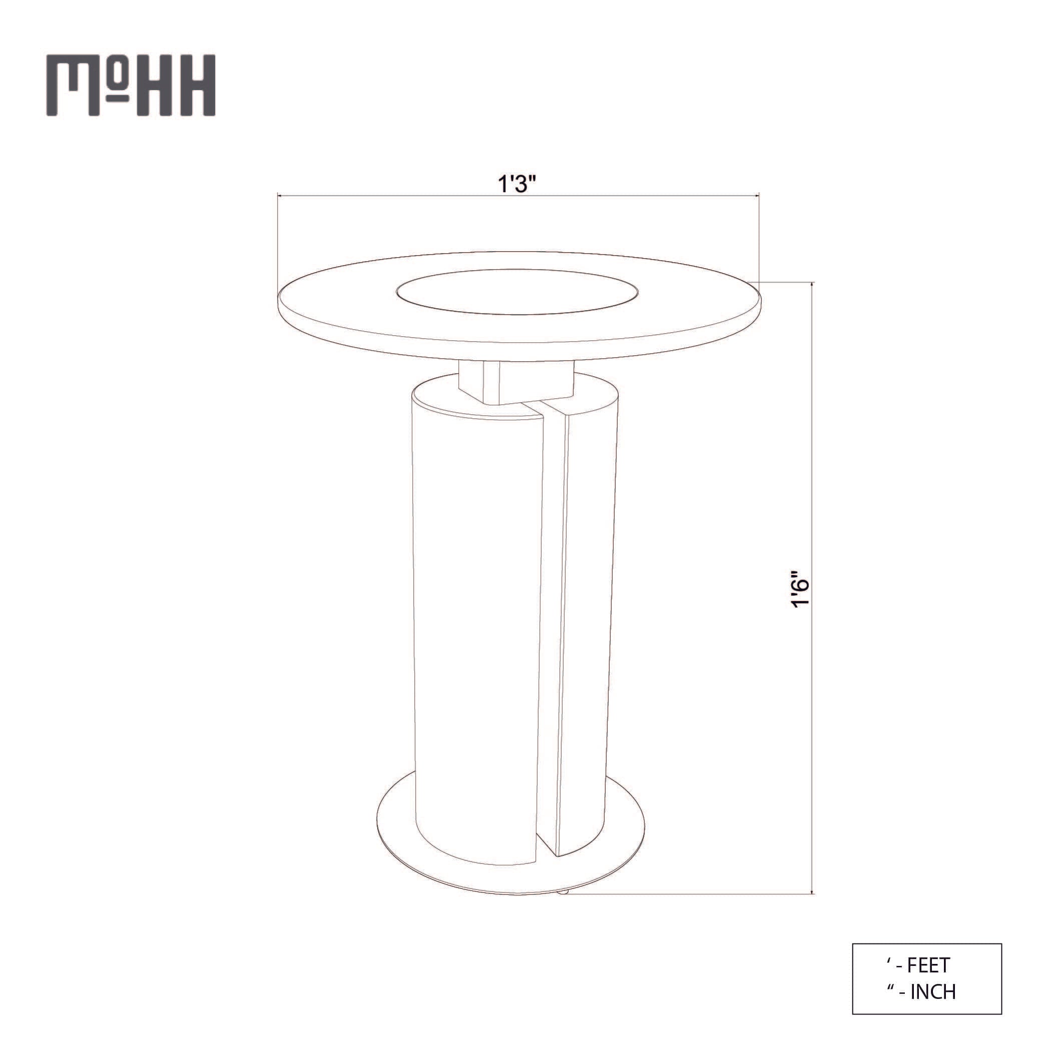 Orbit End Table