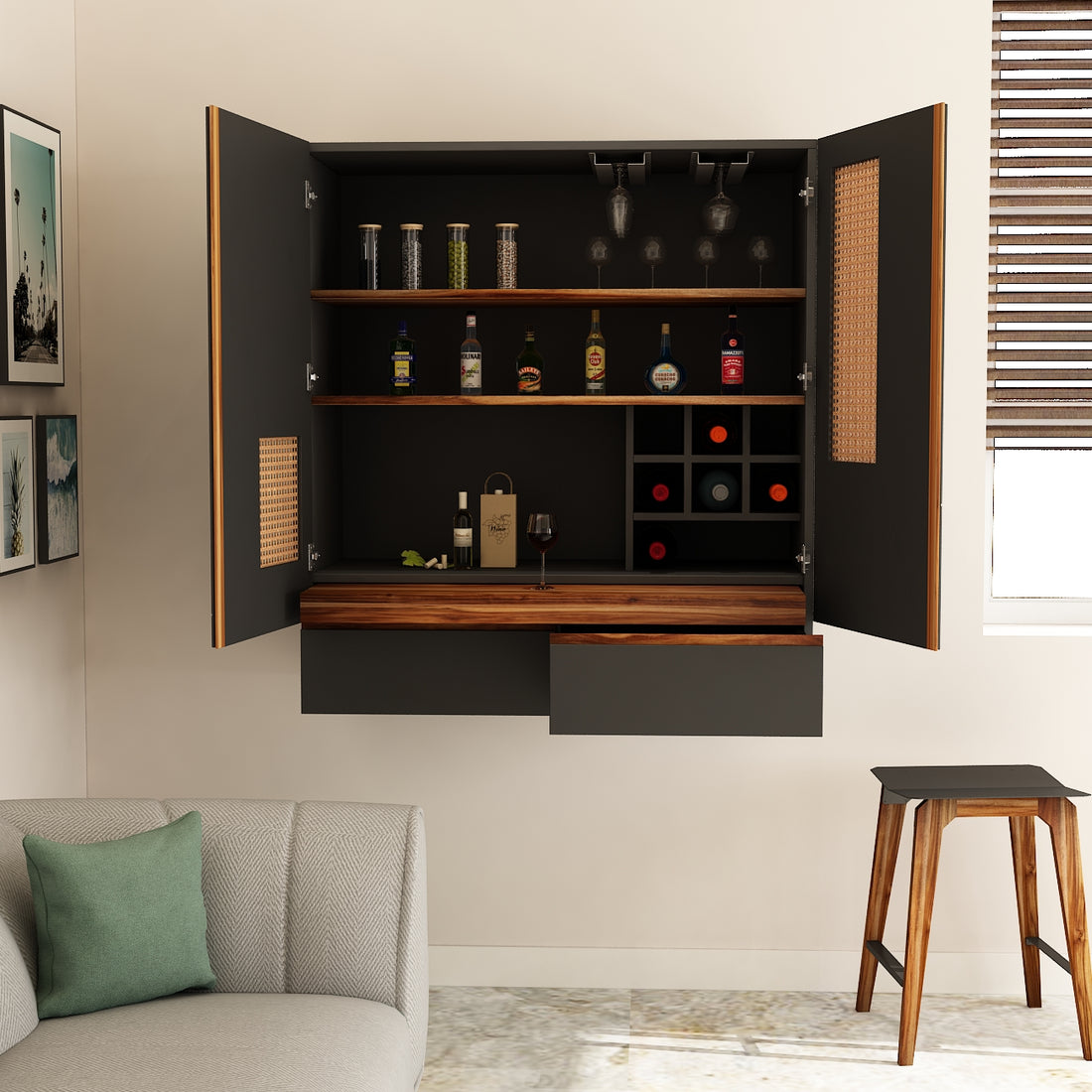 Oru Wall Mounted Bar