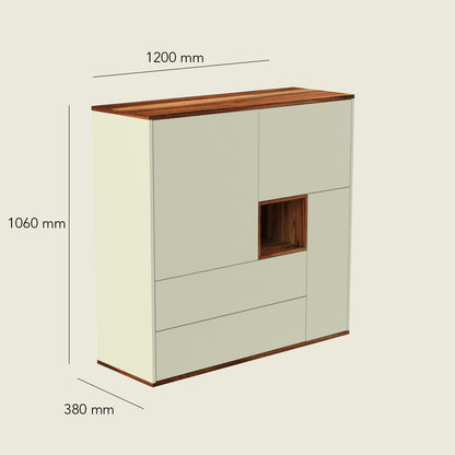 Oryx Bianco Cabinet