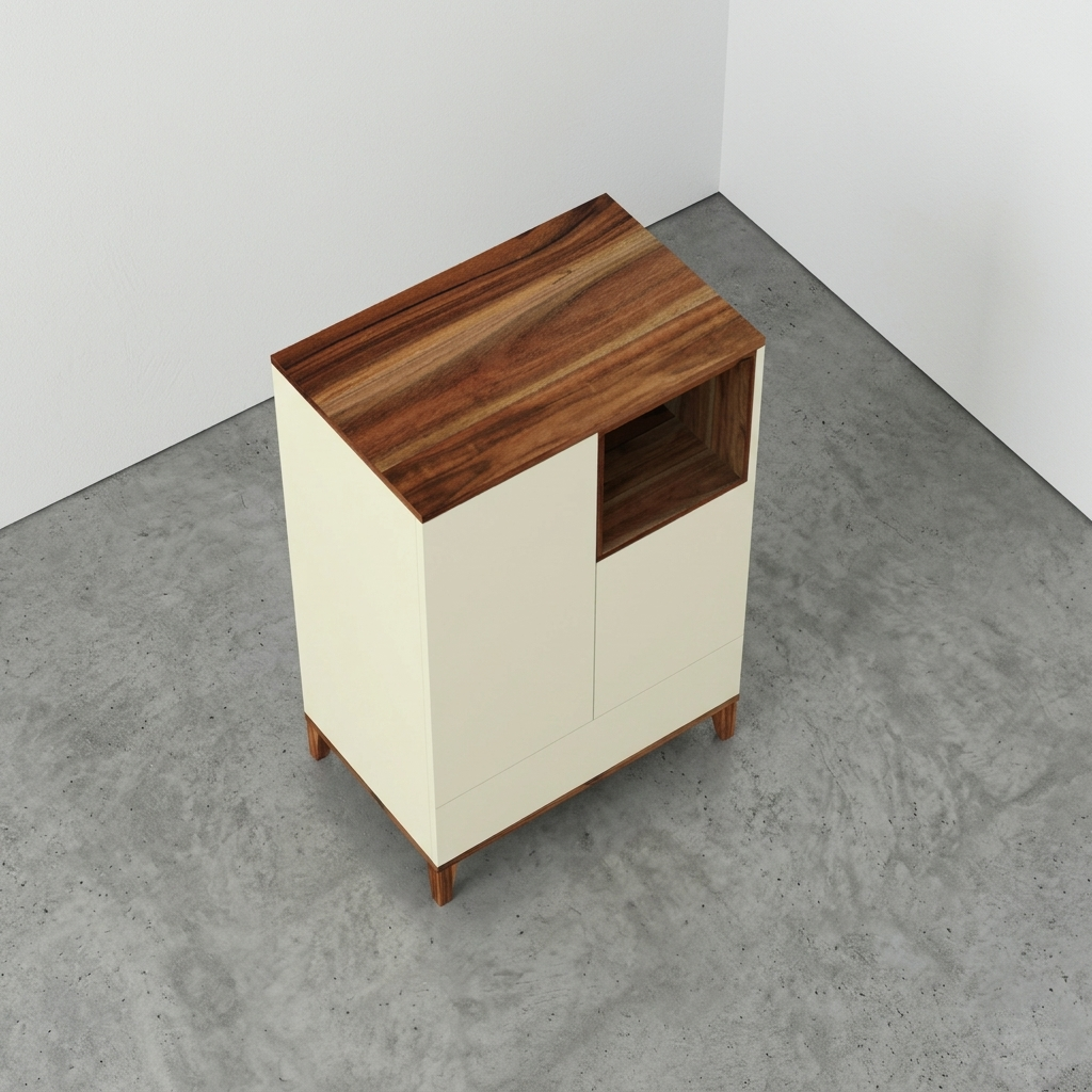 Oryx Tall Cabinet - Bianco