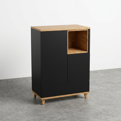 Oryx Tall Cabinet - Noir