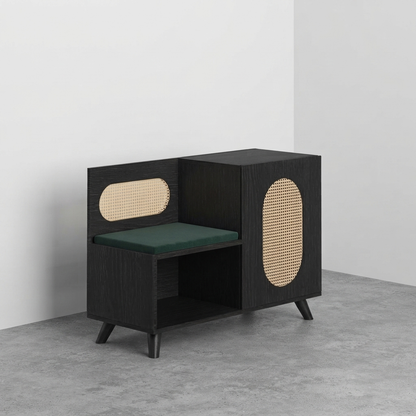 Euclid Shoe Rack with Seating
