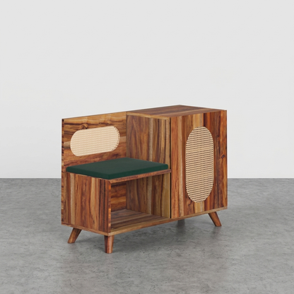 Euclid Shoe Rack with Seating