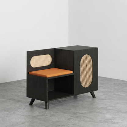 Euclid Shoe Rack with Seating