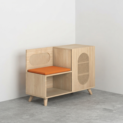 Euclid Shoe Rack with Seating