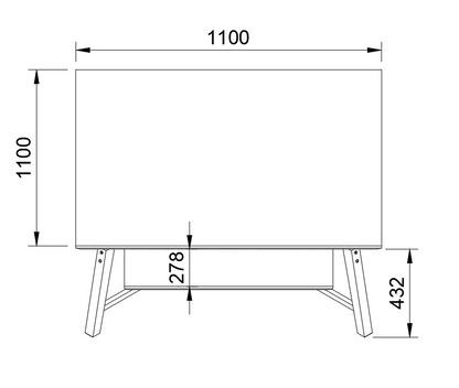 Quadrat Coffee Table – Large