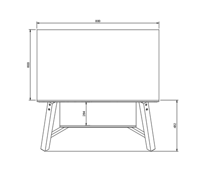 Quadrat Coffee Table - Medium