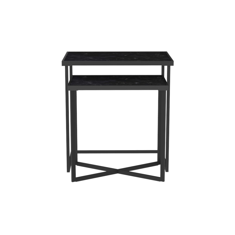 Regal Nesting Tables - Noir