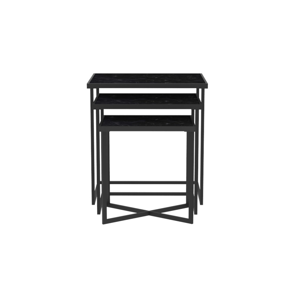 Regal Nesting Tables - Noir