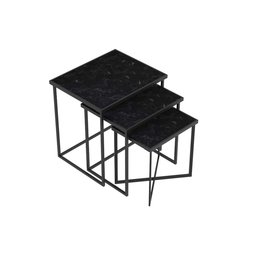 Regal Nesting Tables - Noir