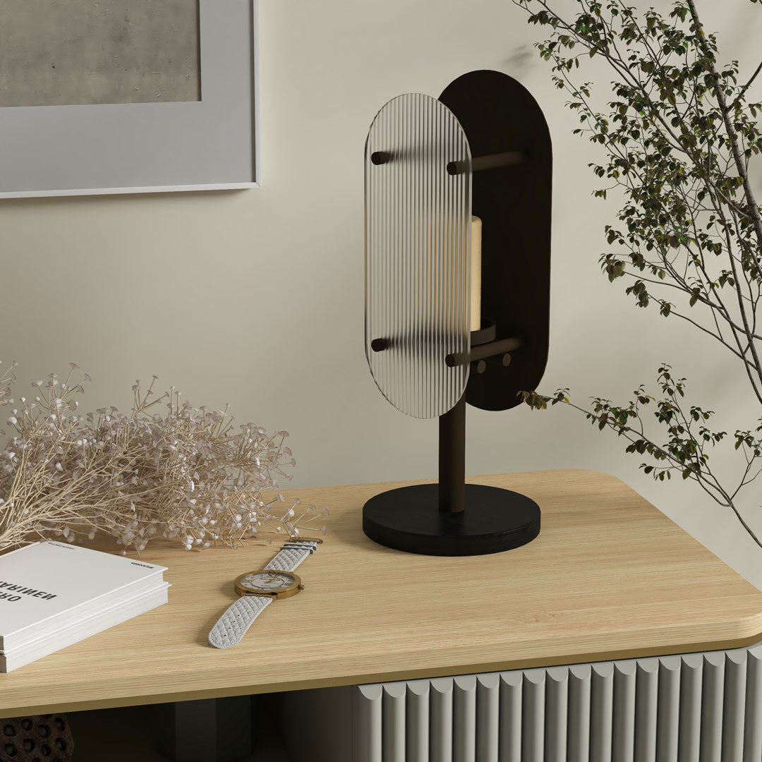 Ribbed Candle Holder