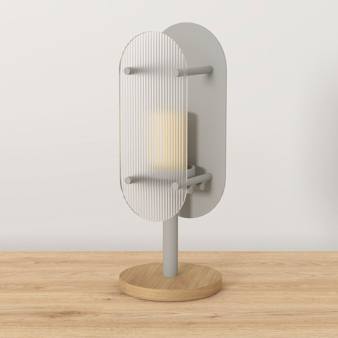 Ribbed Candle Holder