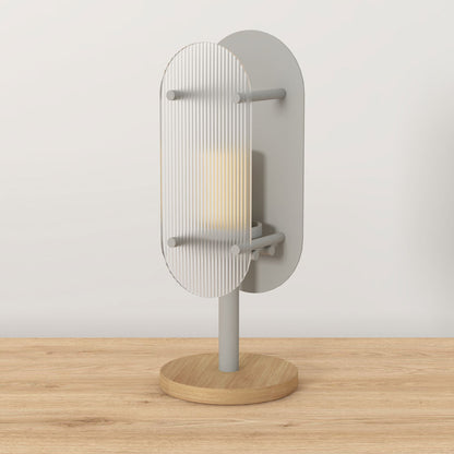 Ribbed Candle Holder