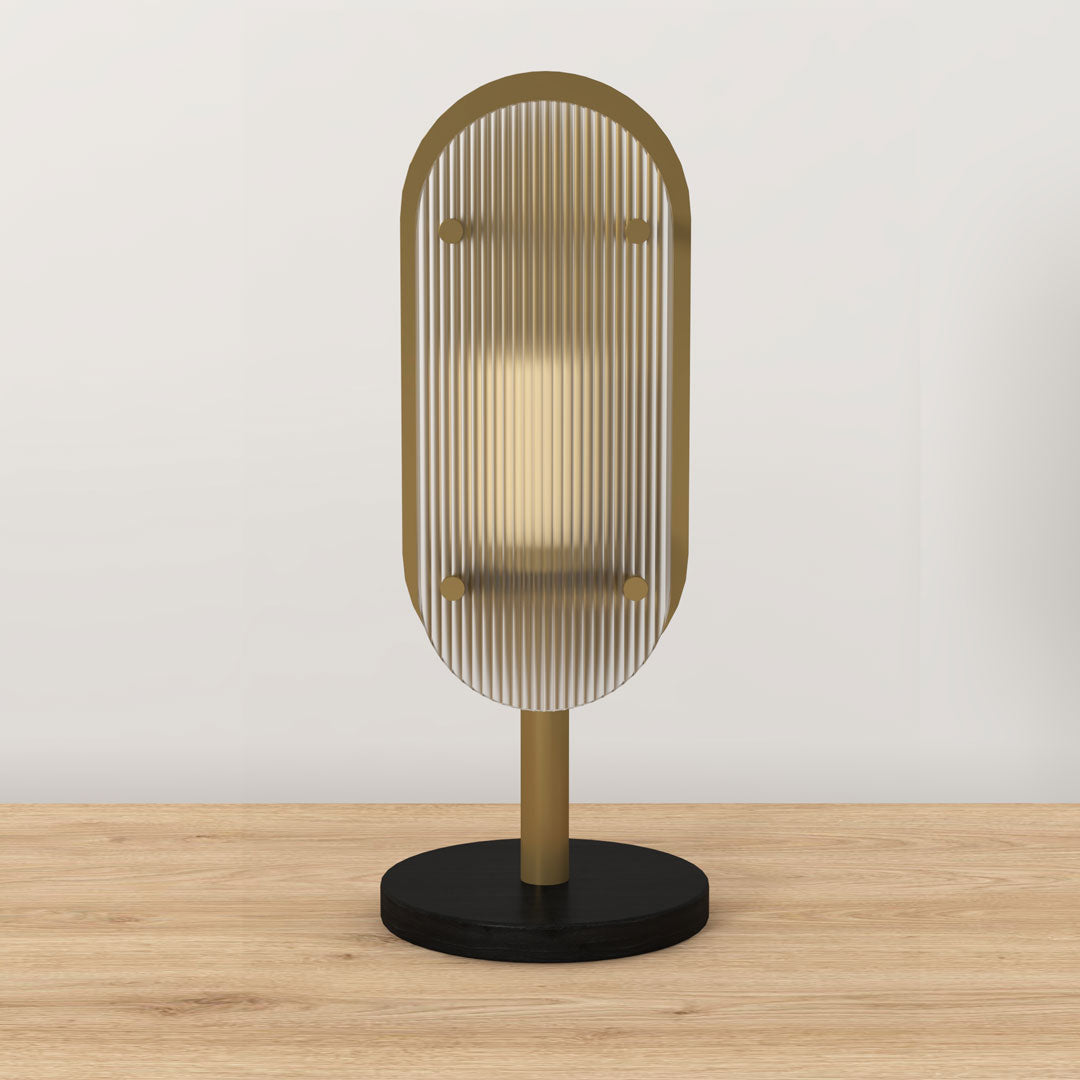 Ribbed Candle Holder