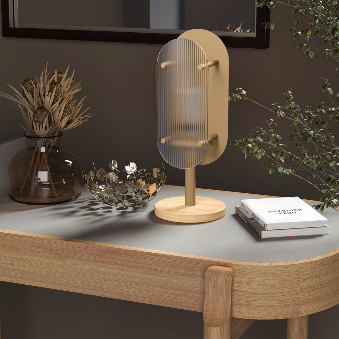 Ribbed Table Lamp