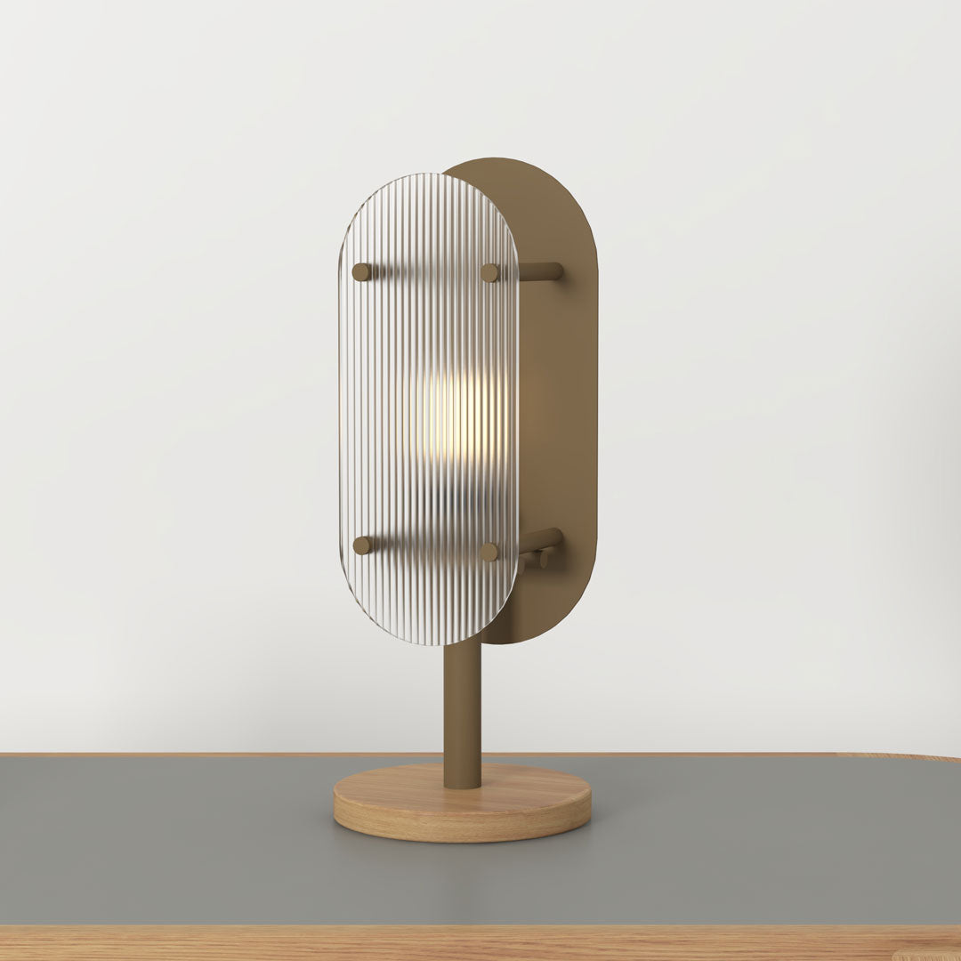 Ribbed Table Lamp