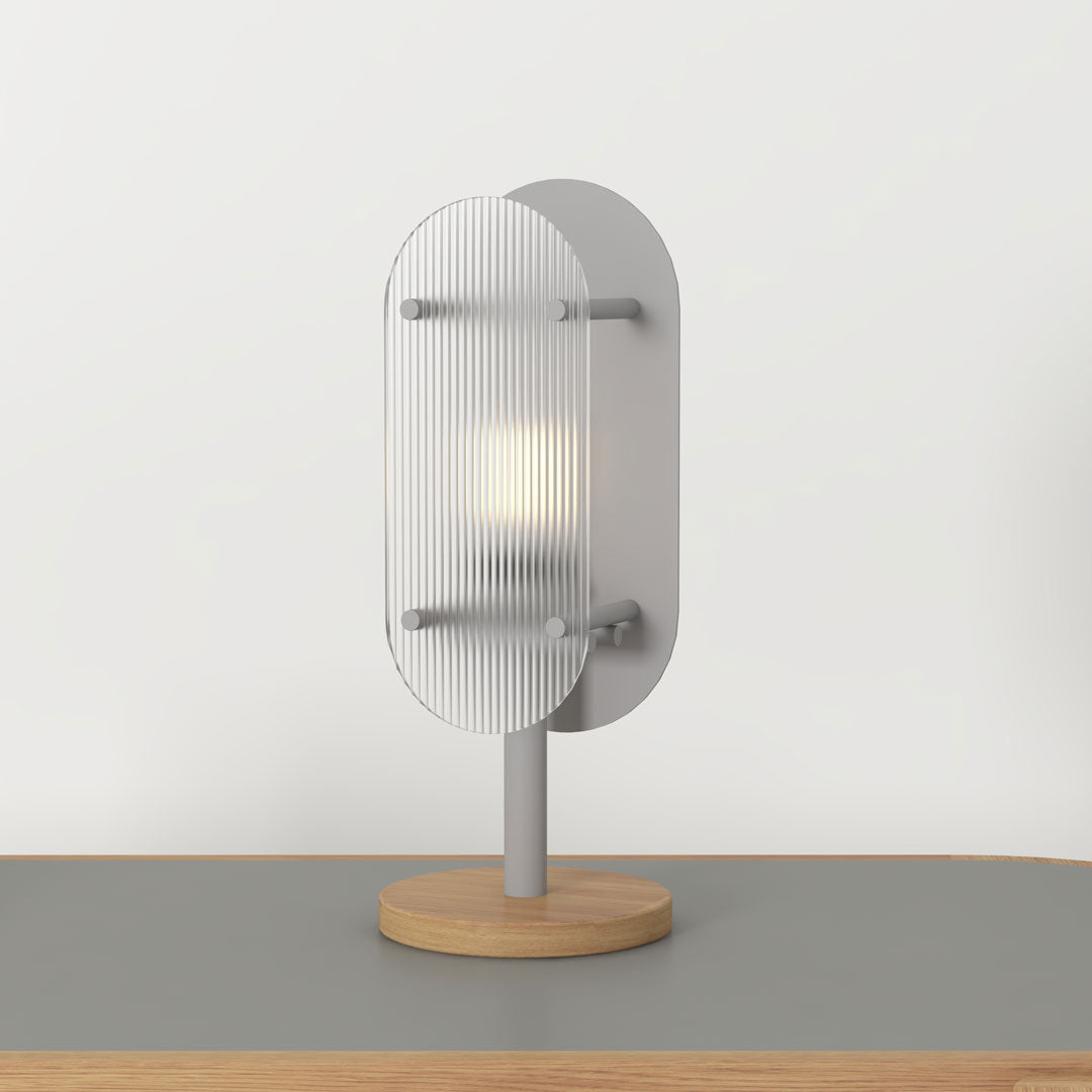 Ribbed Table Lamp