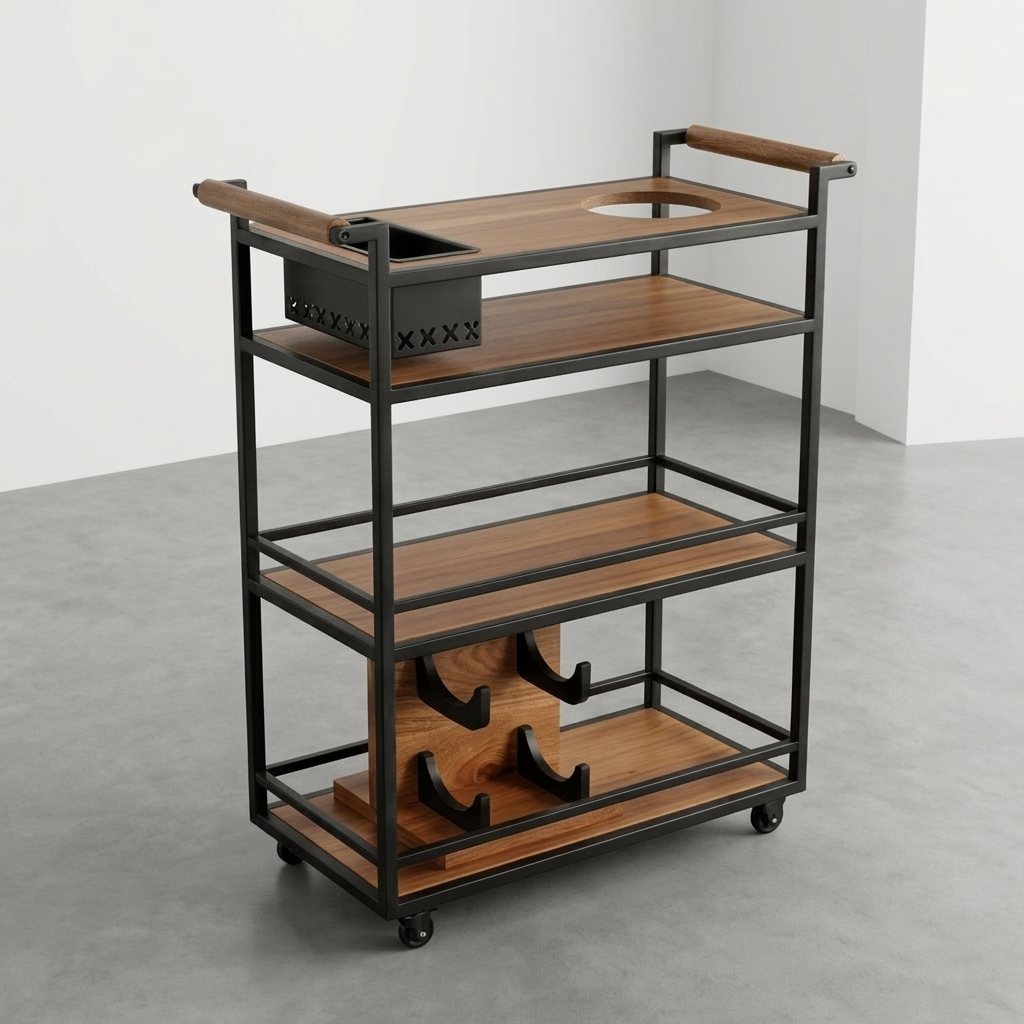 Saké Bar Cart