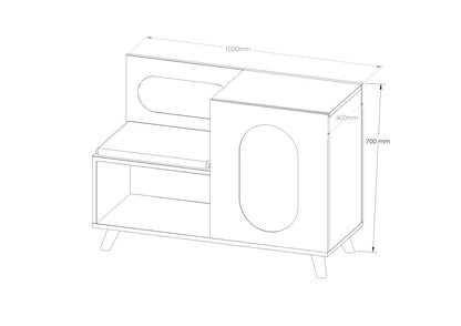 Euclid Seating with Shoerack