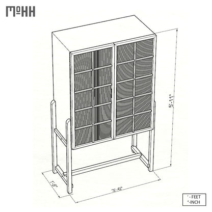 Shoja Bar Cabinet