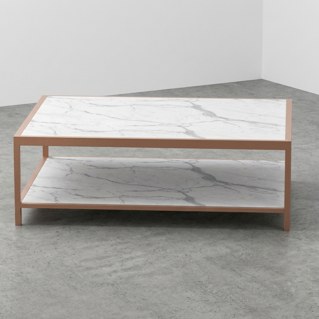 Squarka Blanco Coffee Table