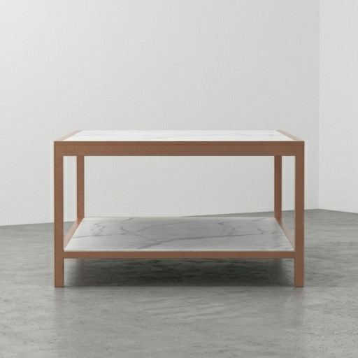 Squarka Blanco Coffee Table