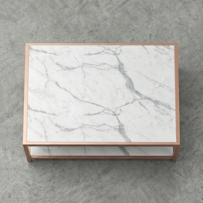Squarka Blanco Coffee Table