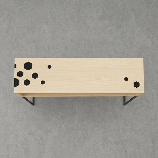 Suropu Console with Inlay