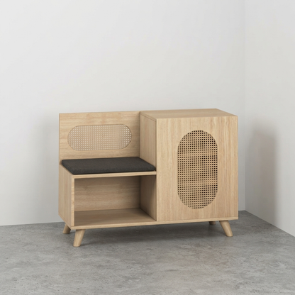 Euclid Shoe Rack with Seating