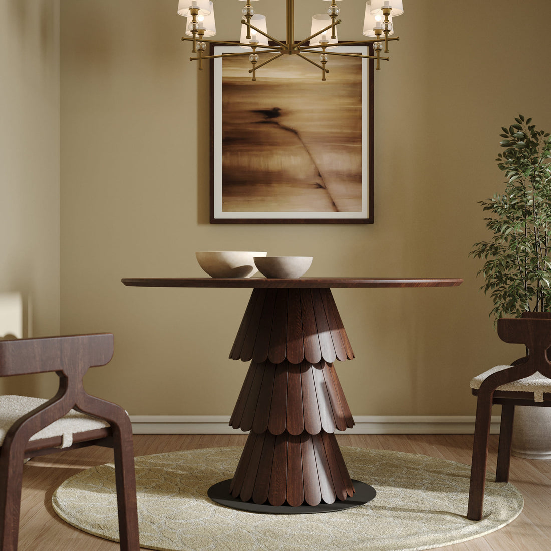Toke Round Dining Table