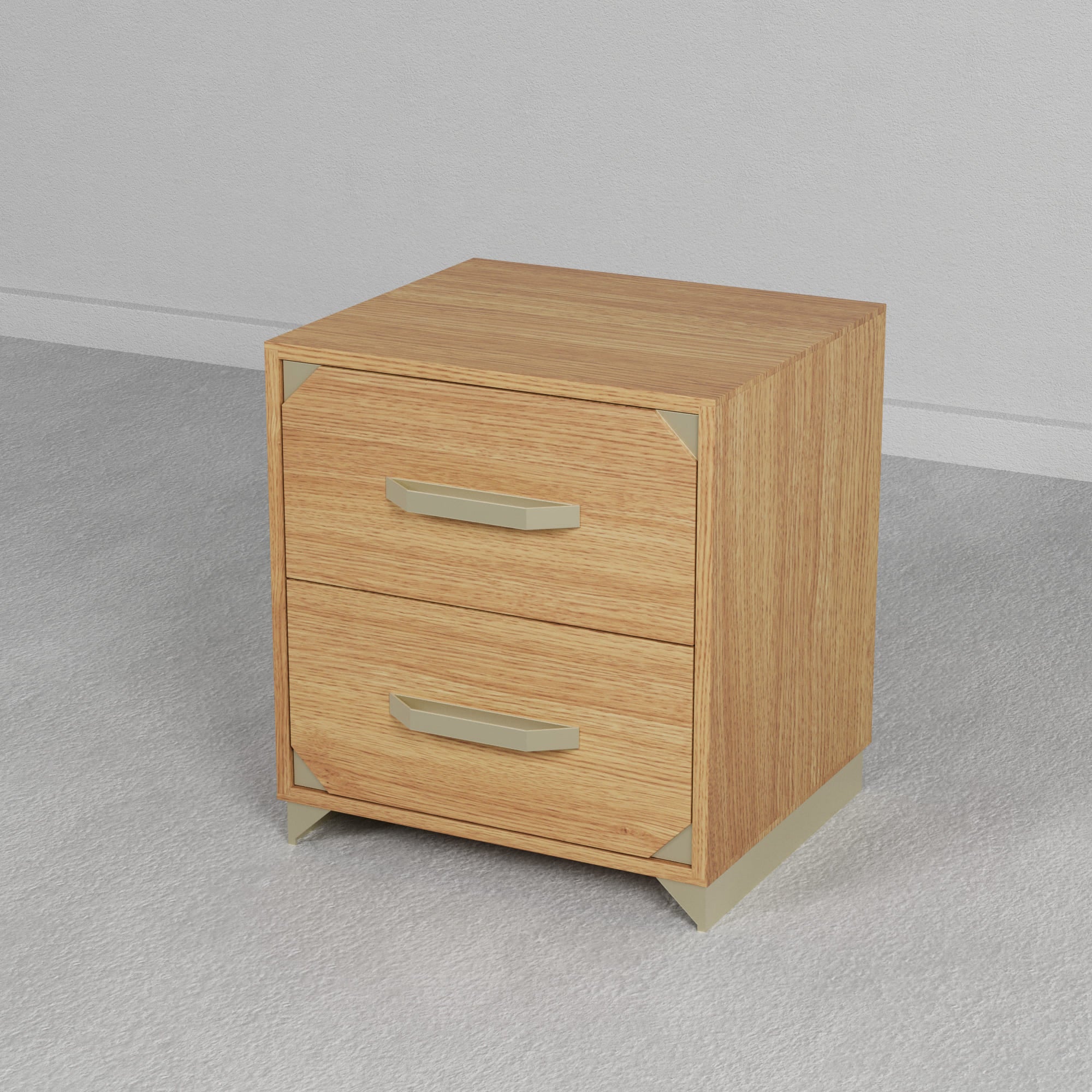 Trinacria Bedside Table