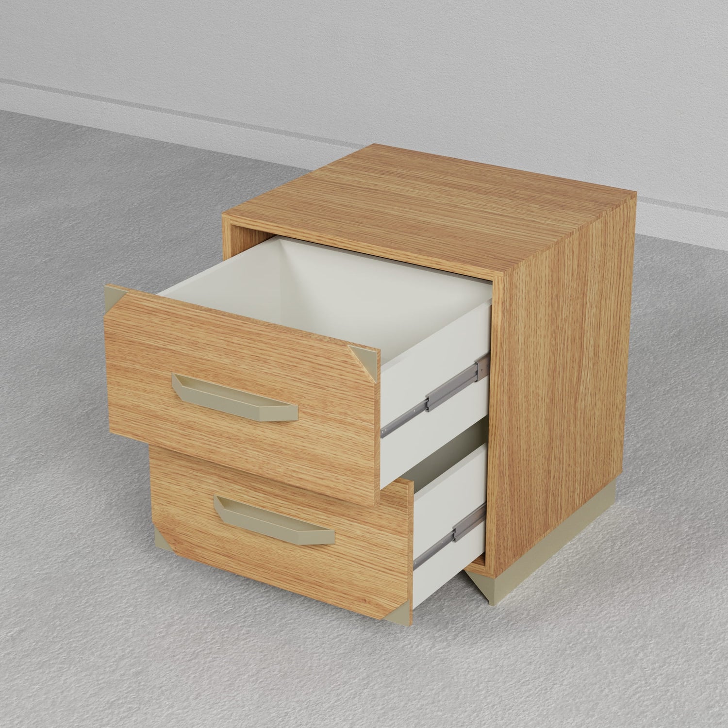 Trinacria Bedside Table