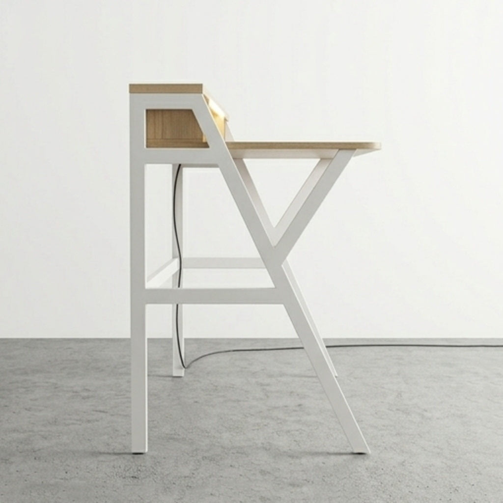 Twain Study Table with LED