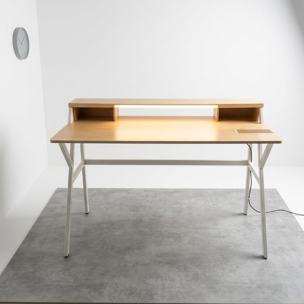 Twain Study Table with LED