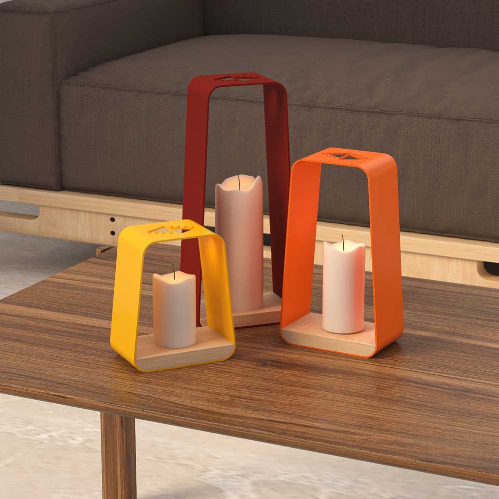 Unicid Candle Holder