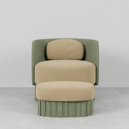 Velour Lounge Chair