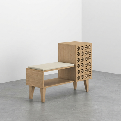 Shizen Shoe Rack with Seating