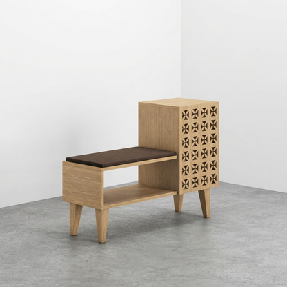 Shizen Shoe Rack with Seating