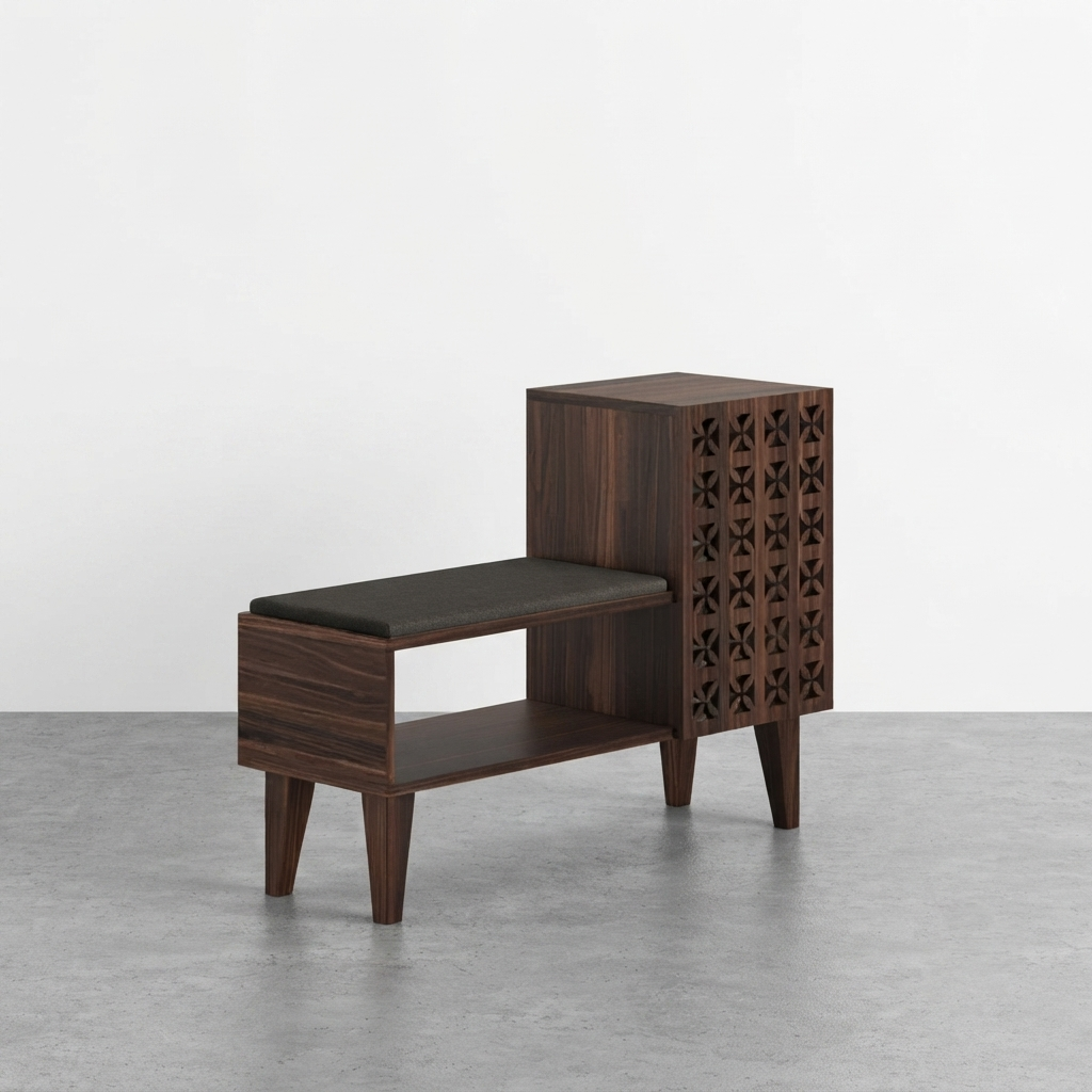 Shizen Shoe Rack with Seating