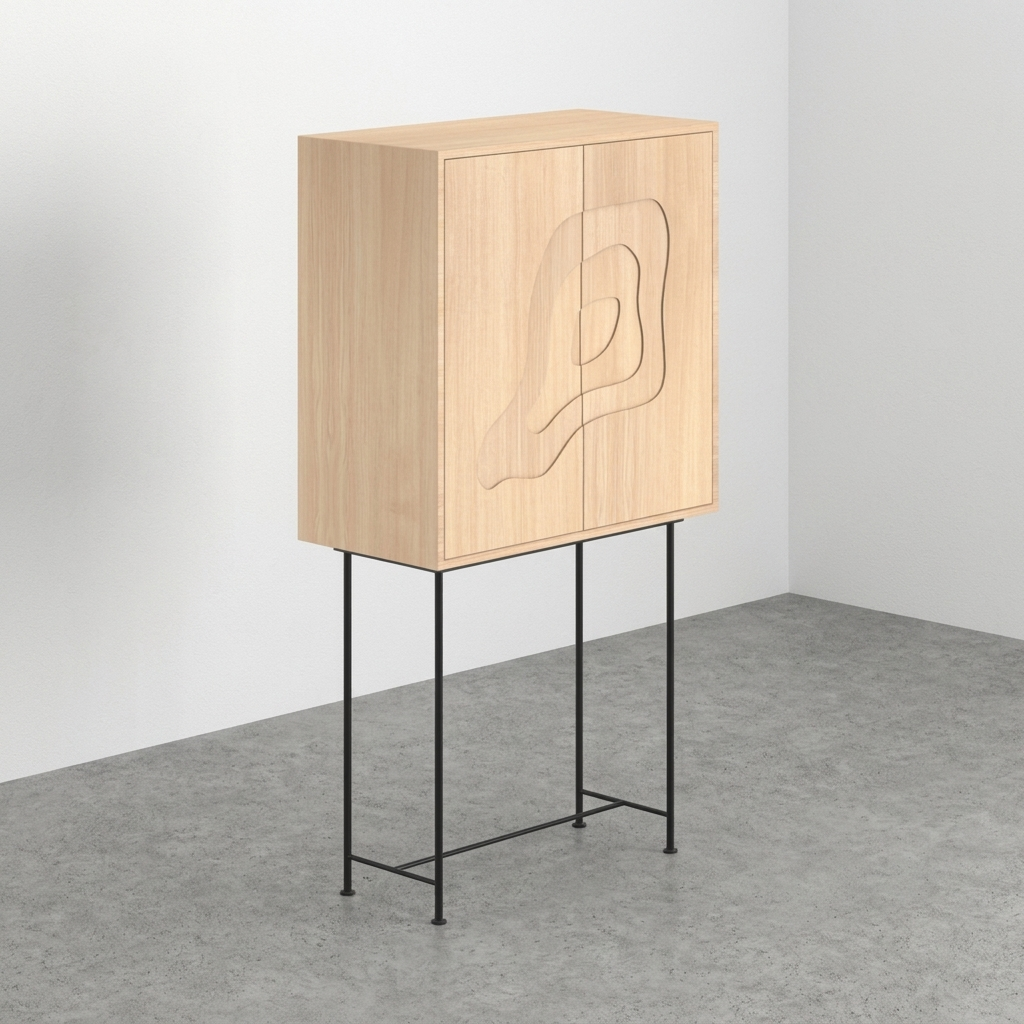 Contoura Bar Cabinet