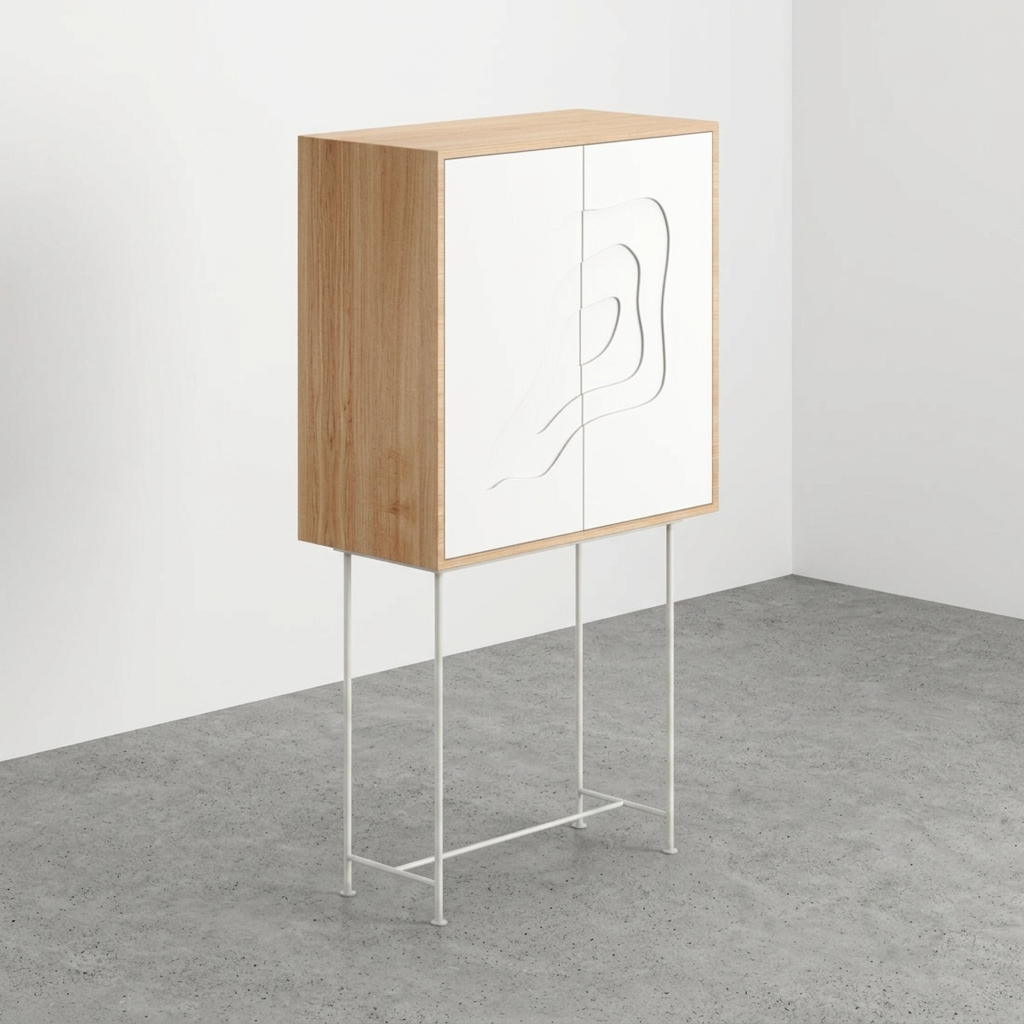 Contoura Bar Cabinet