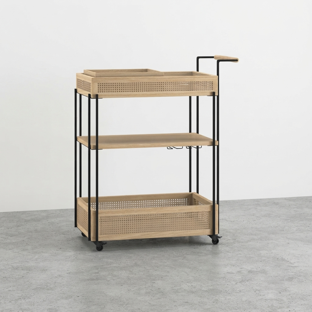 Euclid Bar Cart