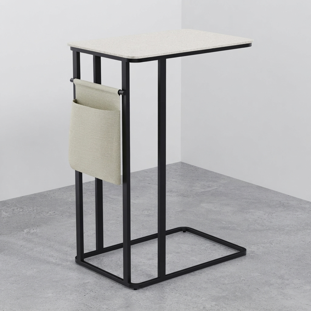 Cullen End Table 1 - Corian