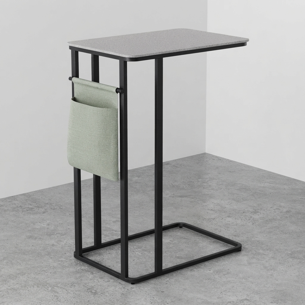 Cullen End Table 1 - Corian