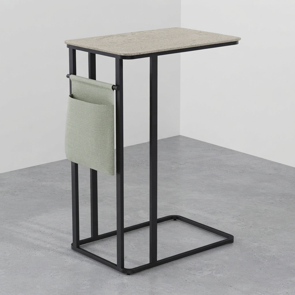 Cullen End Table 1 - Corian